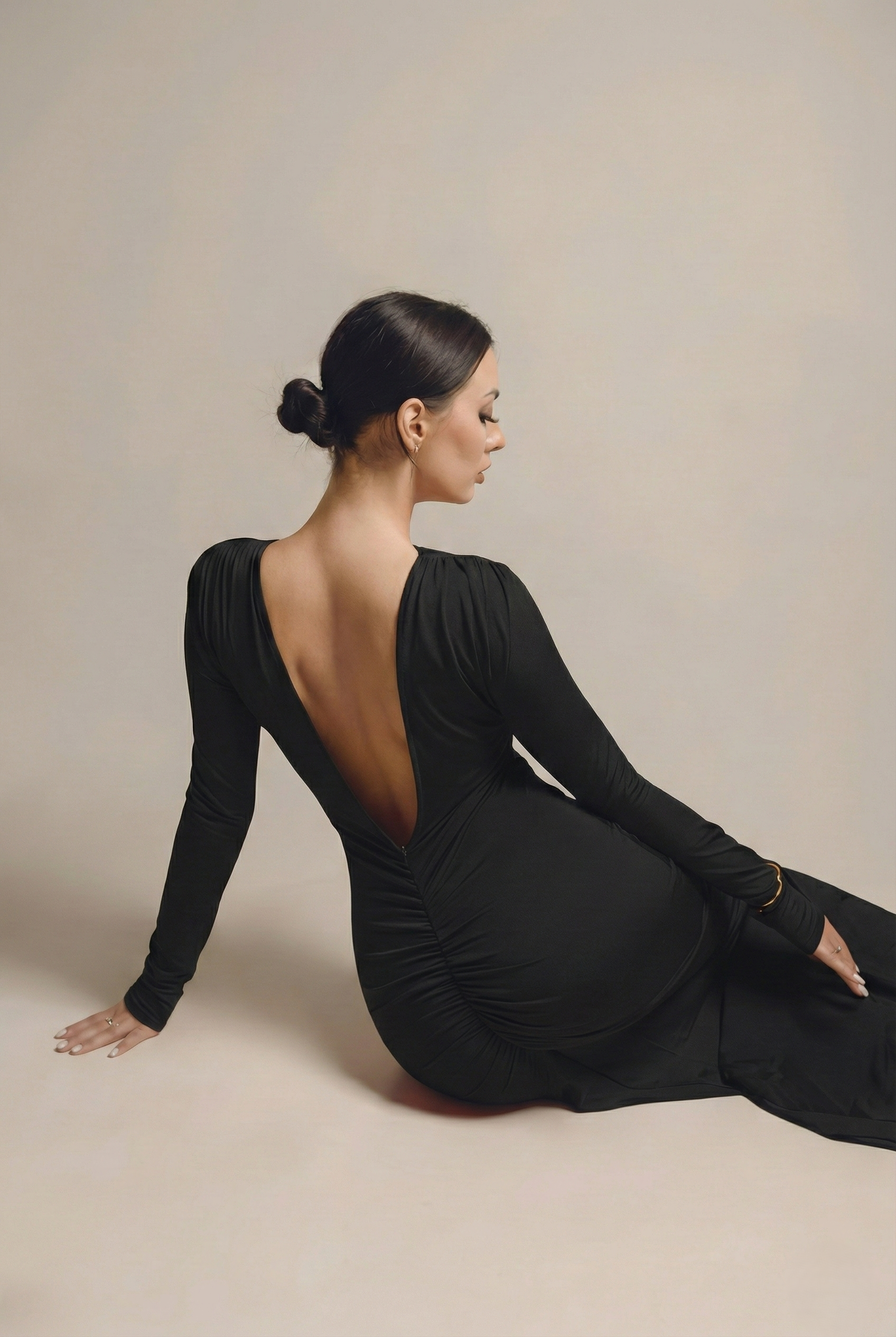 Eclipse Backless Maxi Dress