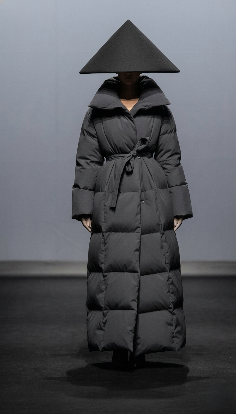 Collar Puffer Coat