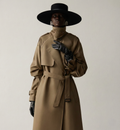 SCULPTED SILENCE TRENCH COAT