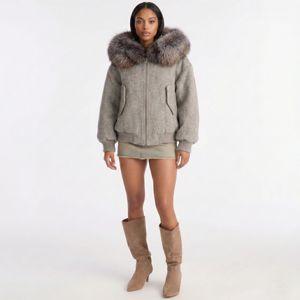 Alpine Fur Collar Jacket