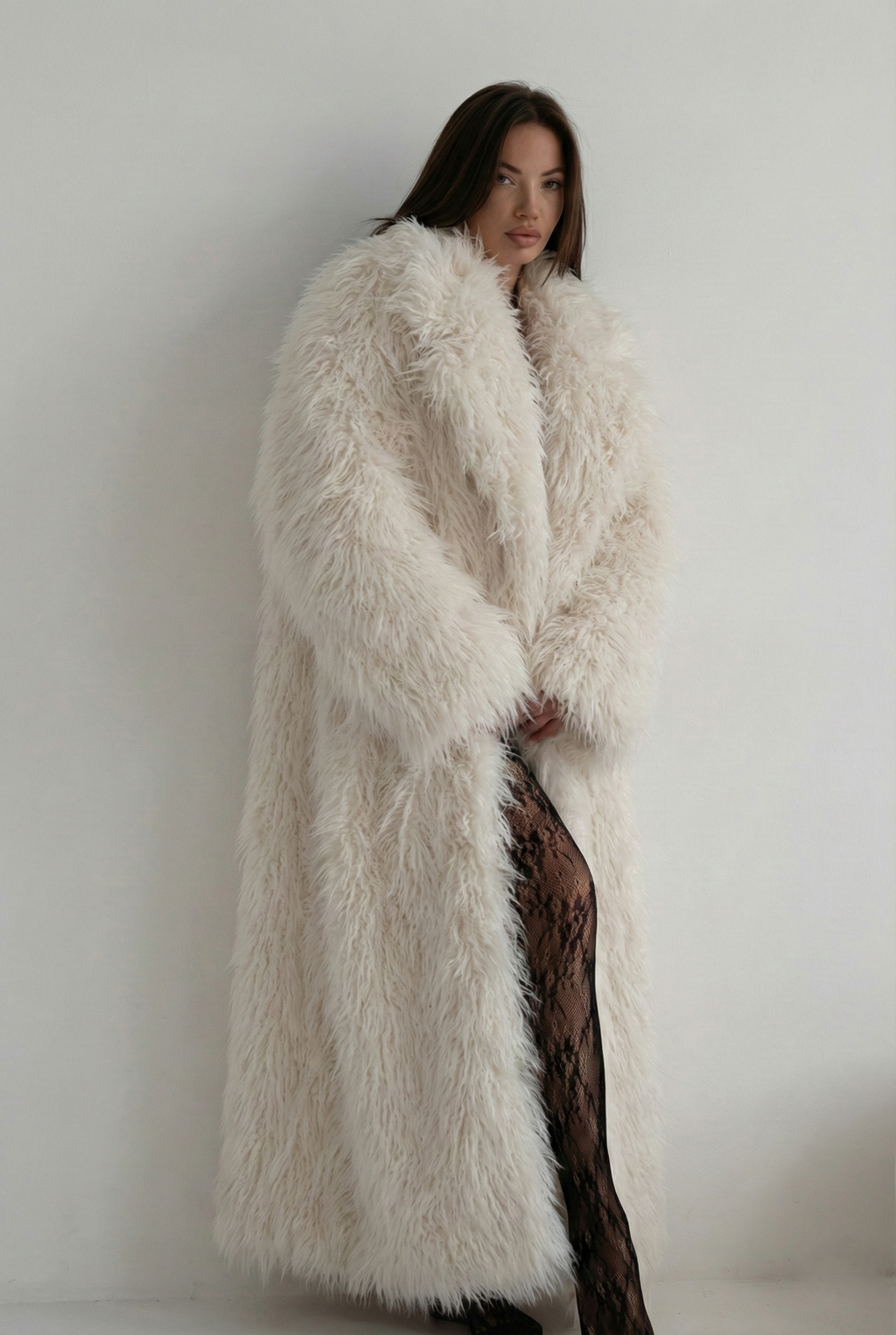 Fur Long Coat