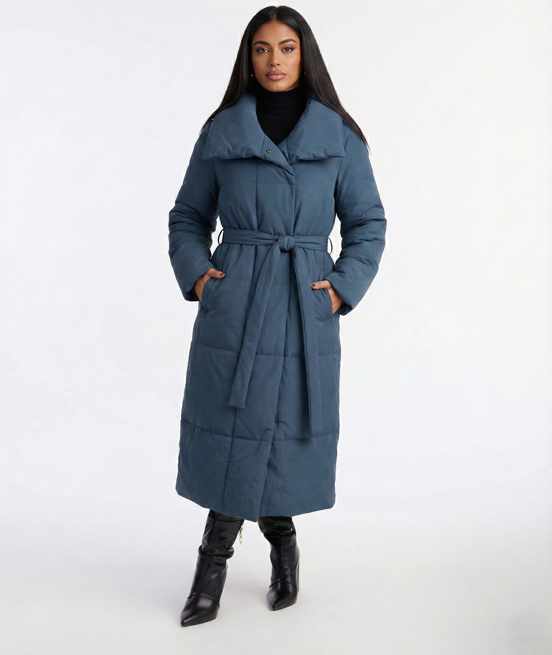 Collar Puffer Coat