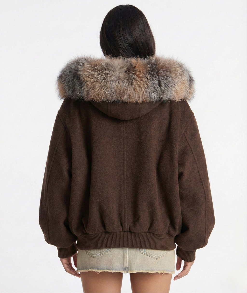 Alpine Fur Collar Jacket