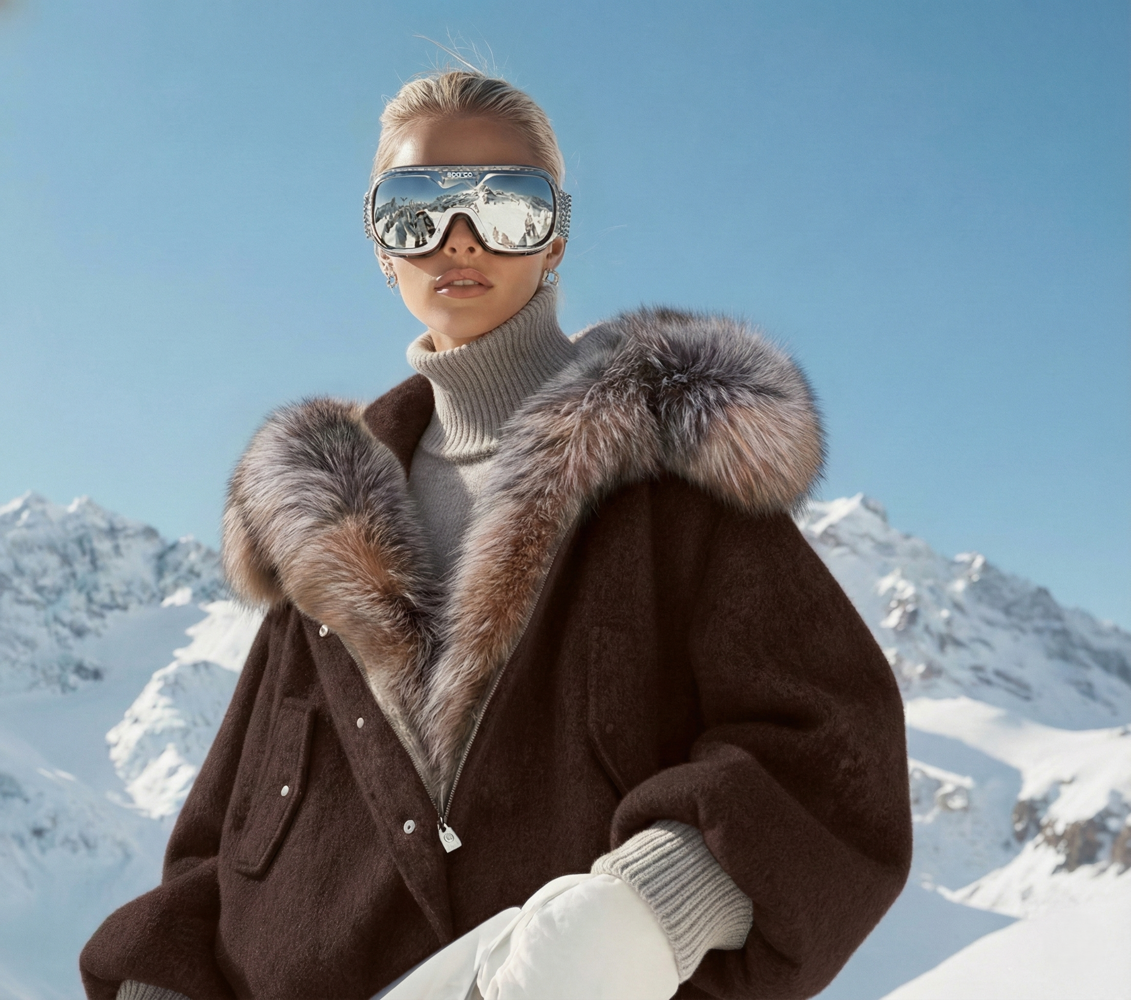 Alpine Fur Collar Jacket