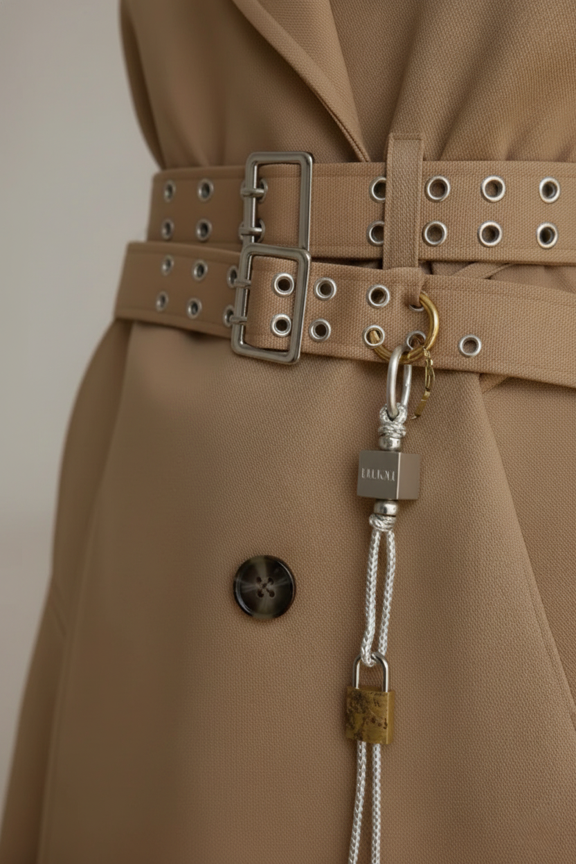 Regal Belted Trench Coat