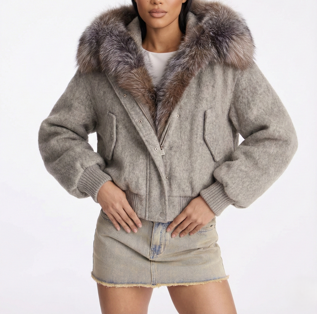 Alpine Fur Collar Jacket
