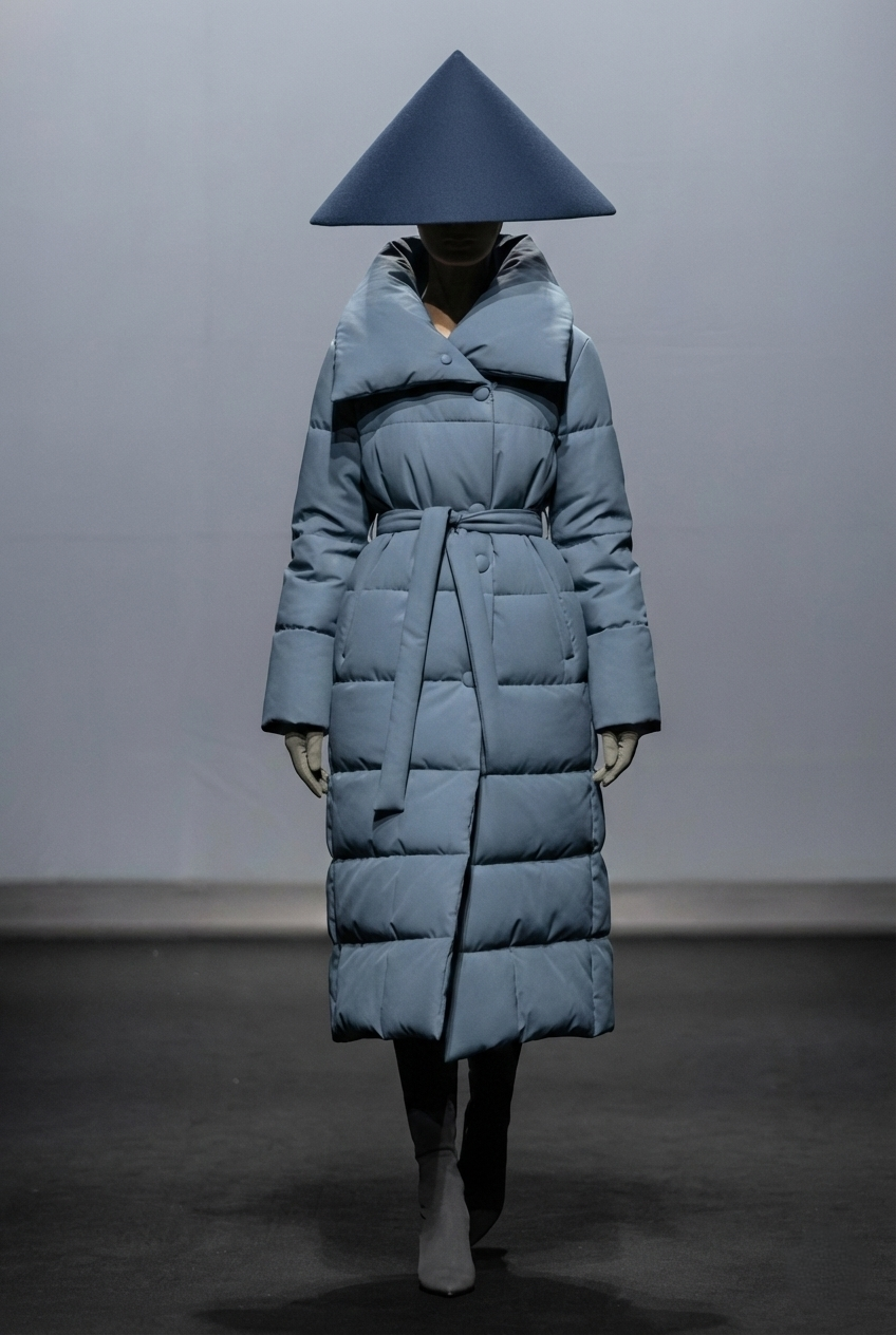 Collar Puffer Coat