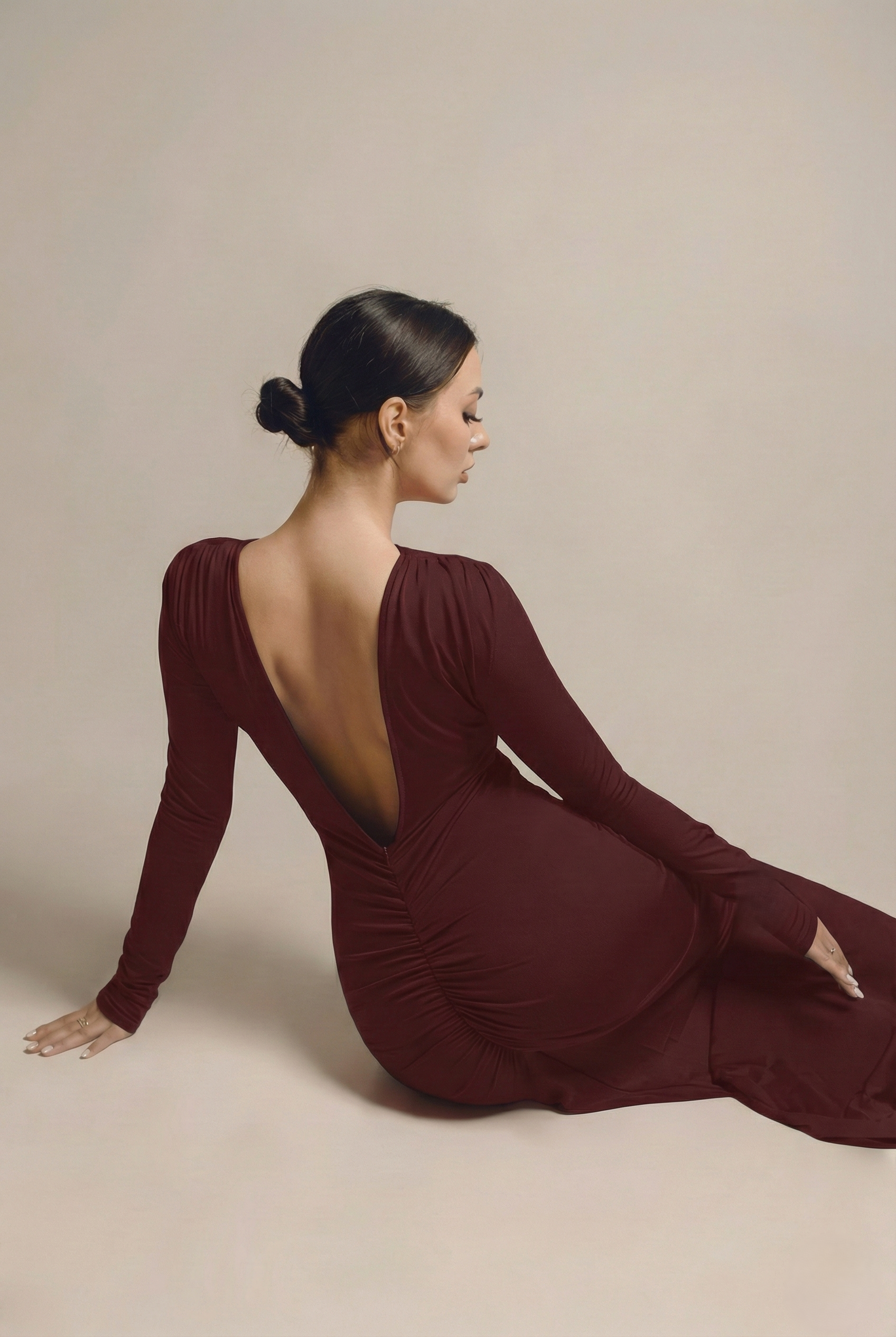 Eclipse Backless Maxi Dress