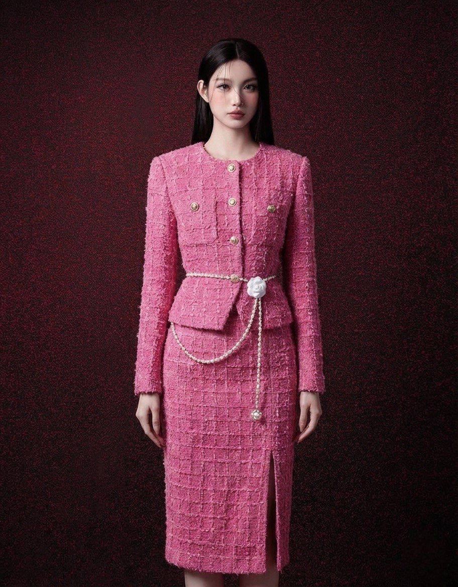 Rosette Pearl Tweed Ensemble