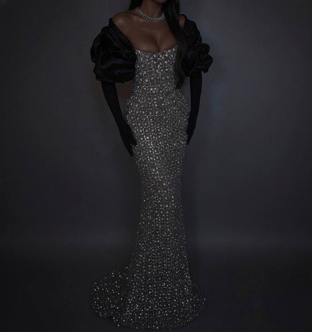 Celeste Crystal Couture Gown