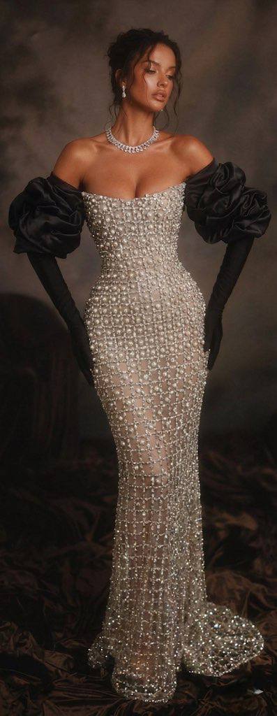 Celeste Crystal Couture Gown