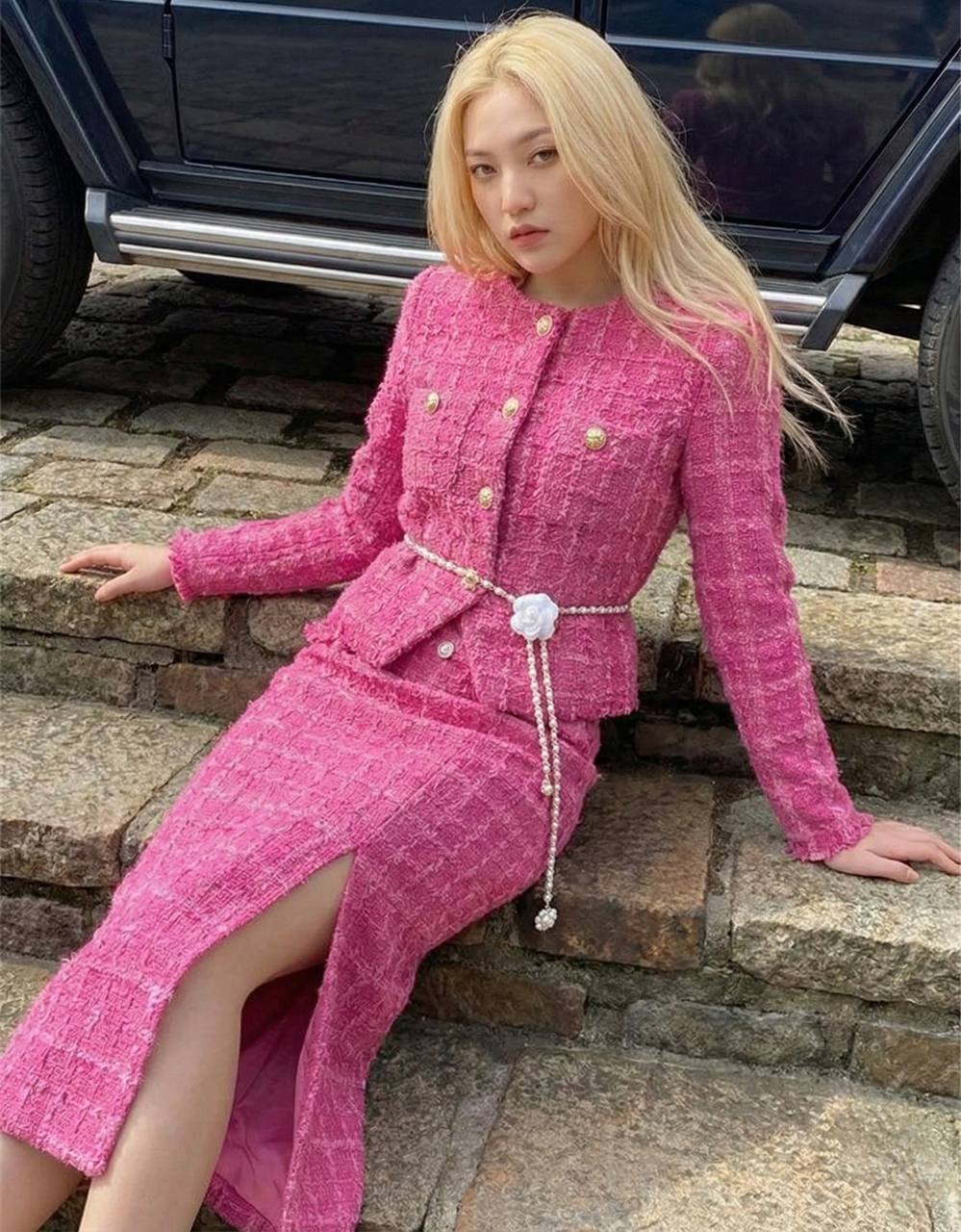 Rosette Pearl Tweed Ensemble